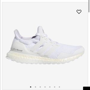 White Adidas Ultraboost Shoes